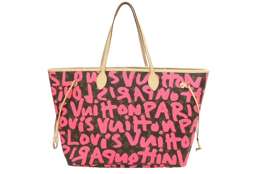 Louis Vuitton Neverfull Tote Bag Pink